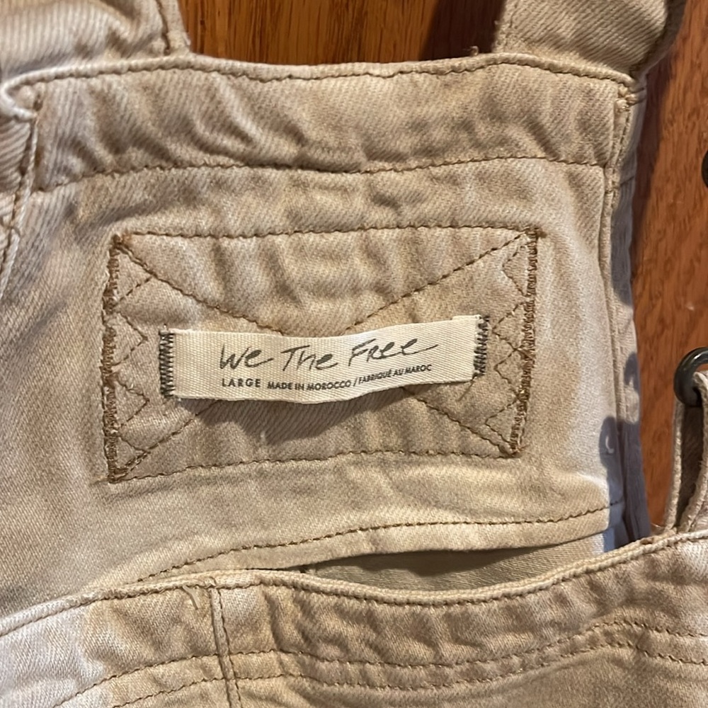 Free people denim overall dress - Picture 9 of 13